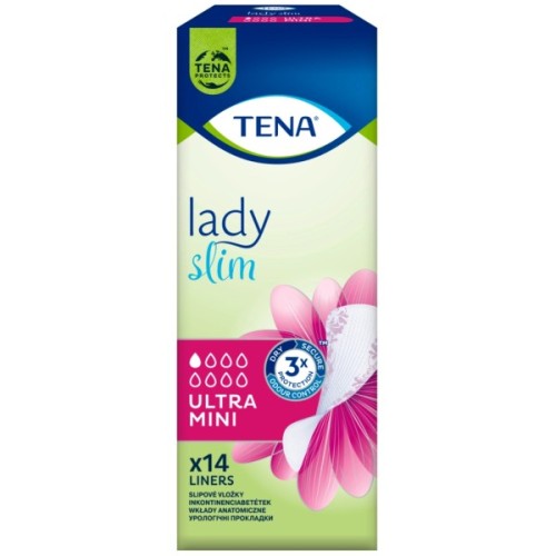 Урологічні прокладки Tena Lady Slim Ultra Mini 14 шт. (7322540013658/7322541115832)