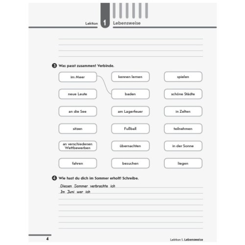 Робочий зошит Німецька мова. 10 клас. 6-й рік навчання. До підручника для 10 класу ЗЗСО "Hallo, Freunde" Ранок (9786170946799)