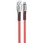 Дата кабель USB 2.0 AM to USB-C 1.0m zinc alloy red ColorWay (CW-CBUC012-RD)