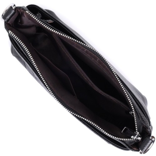 Сумка Vintage З натуральної шкіри Чорна (22805)