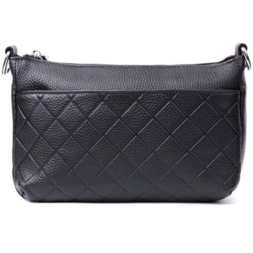 Сумка Vintage З натуральної шкіри Чорна (22805)