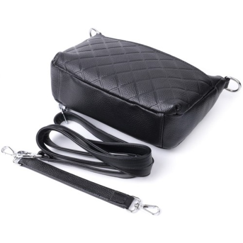 Сумка Vintage З натуральної шкіри Чорна (22805)