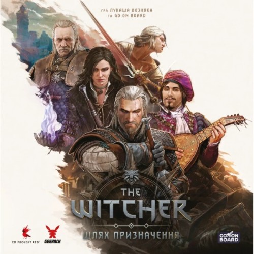 Настільна гра Geekach Games Відьмак. Шлях призначення - Делюкс (The Witcher: Path of Destiny - Deluxe) (укр.) (GKCH206PD)