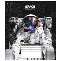 Зошит Школярик Space singularity 12 аркушів лінія (012-3384L)