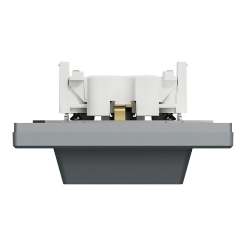 Розетка Schneider Electric ASFORA із заземленням подвійна сталь 16А (EPH9900162)