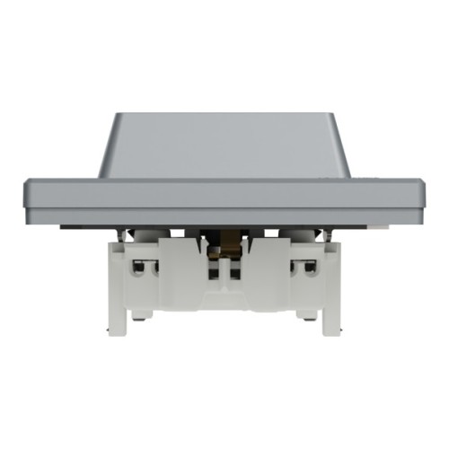 Розетка Schneider Electric ASFORA із заземленням подвійна сталь 16А (EPH9900162)