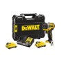 Шуруповерт DeWALT 12V XR Li-Ion, 8 Нм, 1100 об/мин, 2x2Ah, кейс (DCF601D2)