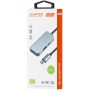 Концентратор 2E USB-C 4-in-1 1xUSB 3.0 + 1xUSB-C PD + HDMI 0.14m gray (2E-W2680)