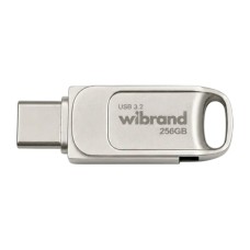 USB флеш накопичувач Wibrand 256GB Bee Silver USB 3.2/Type-C (WI3.2TC/BE256TC039S)