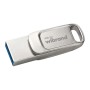 USB флеш накопичувач Wibrand 256GB Bee Silver USB 3.2/Type-C (WI3.2TC/BE256TC039S)