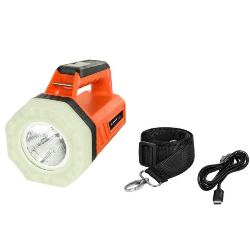 Ліхтар Mactronic пошуковий Flagger Max Rescue (1800 Lm) White/Orange LED USB-C 8800 mAh (PSL0073R) (DAS303960)