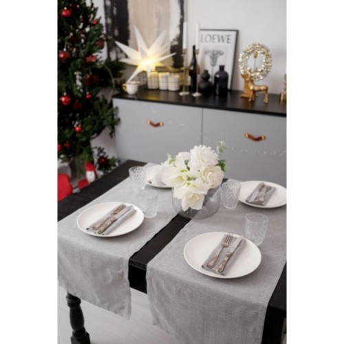 Доріжка на стіл Прованс Перлина Silver 40х140 см (037575)
