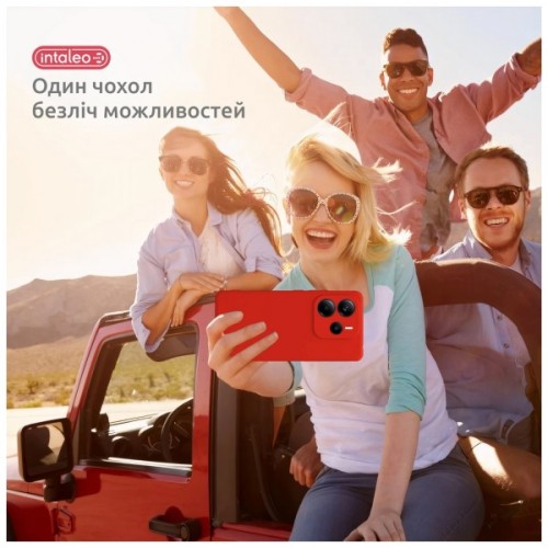 Чохол до мобільного телефона Intaleo SoftShell Xiaomi Redmi Note 14S 4G Red (1283126624964)