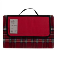 Плед Ardesto Picnic 130х170см, 100% поліестер, клітинка червоний (ART0916RC)