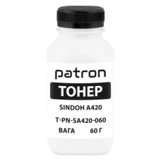 Тонер Pantum/Sindoh A420, 60 г Patron (PN-SA420-060)