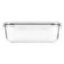 Харчовий контейнер Ardesto Gemini прямокутний, 1.5л, боросилікатне скло, прозорий (AR1215RCB)