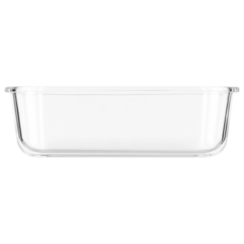 Харчовий контейнер Ardesto Gemini прямокутний, 1.5л, боросилікатне скло, прозорий (AR1215RCB)