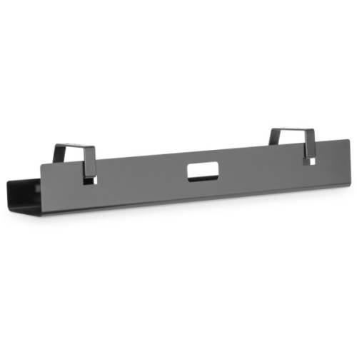 Органайзер для столу Digitus лоток для прокладання кабелів, під столом, чорний (DA-90450)