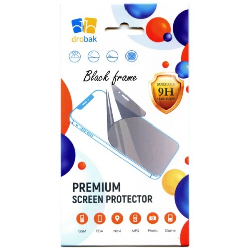 Скло захисне Drobak Motorola G72 (Black) (717152)
