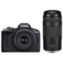 Цифровий фотоапарат Canon EOS R50 + RF-S 18-45 IS STM + RF 75-300 Black (5811C150BA)