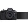 Цифровий фотоапарат Canon EOS R50 + RF-S 18-45 IS STM + RF 75-300 Black (5811C150BA)