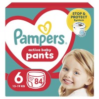Підгузки Pampers трусики Pants Giant Розмір 6 (14-19 кг) 84 шт (8006540069530)