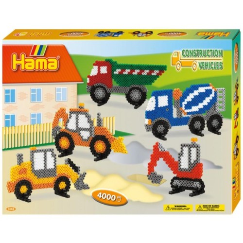 Набір для творчості Hama Midi Строительные машины (3143)