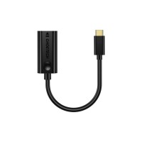 Перехідник USB-C M to HDMI F 0.15m 4K60Hz black Choetech (HUB-H04BK-V5)