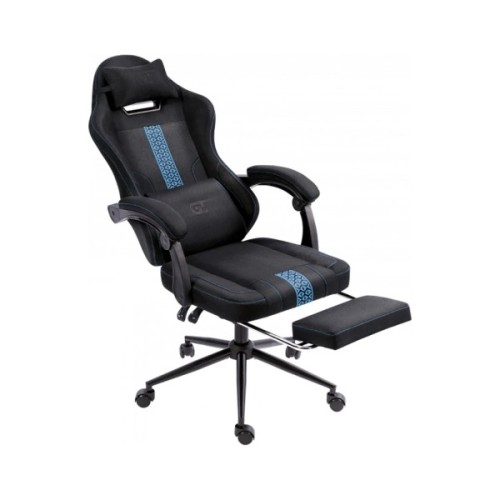 Крісло ігрове GT Racer X-2331 Black/Blue (X-2331 Fabric Black/Blue)