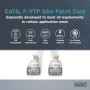 Патч-корд 7м, FTP, cat.6A, Sliim, AWG 32/7, Cu, LSZH, grey Digitus (DK-1632-A-070S)