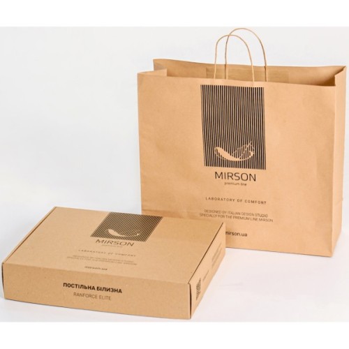 Постільна білизна MirSon Ranforce Elite 18-691 Renata 143х210х2 (2200004681931)