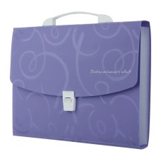 Папка - портфель Buromax A4/35мм, BAROCCO, violet (BM.3719-07)