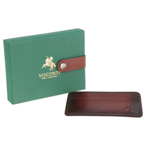 Кардхолдер Visconti AT54 Evan Burnish Tan (AT54 B/TAN)