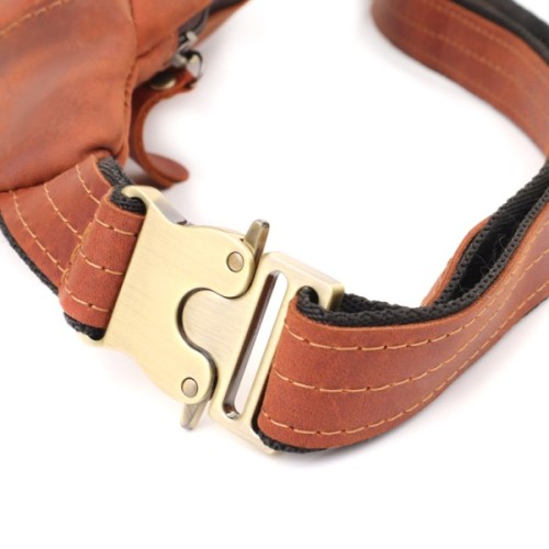 Сумка Shvigel З натуральної шкіри Руда (23122)