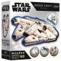 Пазл Trefl Wooden Star Wars Тисячолітній сокіл 160 елементів (5900511201895)