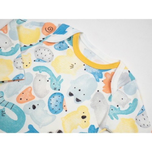 Набір дитячого одягу Miniworld з шапочкою (16317-68B-cream)