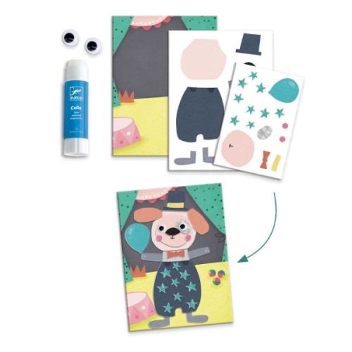 Набір для творчості Djeco Будиночки для тварин (DJ09293)