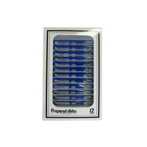 Набір мікропрепаратів Sigeta Entrance Покривні тканини тварин 12 шт (65123)