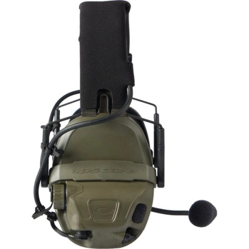 Тактичні навушники Ops-Core AMP Communication Headset-Connectorized. NFMI. Верхній тримач. Ranger Green (N101153-02-0006)
