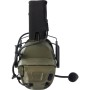 Тактичні навушники Ops-Core AMP Communication Headset-Connectorized. NFMI. Верхній тримач. Ranger Green (N101153-02-0006)