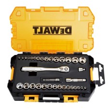 Набір торцевих головок DeWALT 1/4", 3/8", 34 шт. (DWMT45034-0)