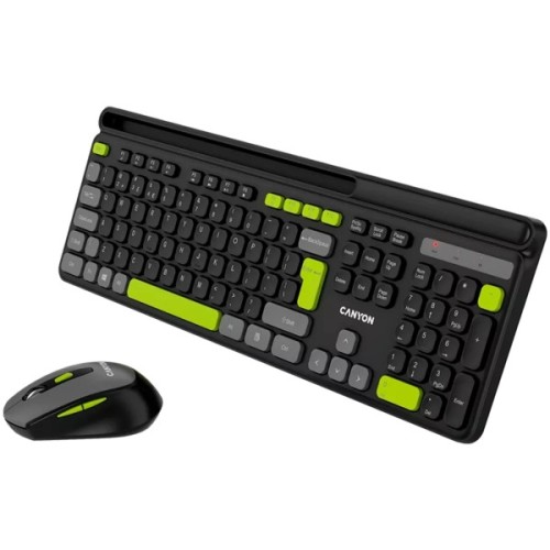 Комплект Canyon HSET-W5 Wireless UA Black (CNS-HSETW5BK)
