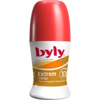 Антиперспірант Byly Extrem Citrus З подвійними мікрочастинками Захист 100 годин для активного способу життя 50 мл (8411104050426)