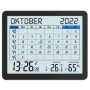 Настільний годинник Technoline календар WT2600 Black (DAS302467)