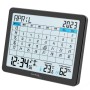 Настільний годинник Technoline календар WT2600 Black (DAS302467)