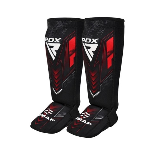 Захист гомілки і стопи RDX Neoprene Shin Instep IMMAF-1 Red XL (SGN-IMF-1R-XL)
