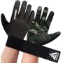 Рукавички для фітнесу RDX T2 Touch Screen Friendly Full Fingerf Army Green S (WGA-T2FA-S)