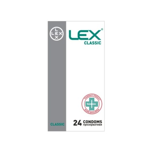 Презервативи Lex Condoms Classic 24 шт. (4820144774423)