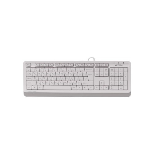 Клавіатура A4Tech FKS10 USB White (4711421963534)