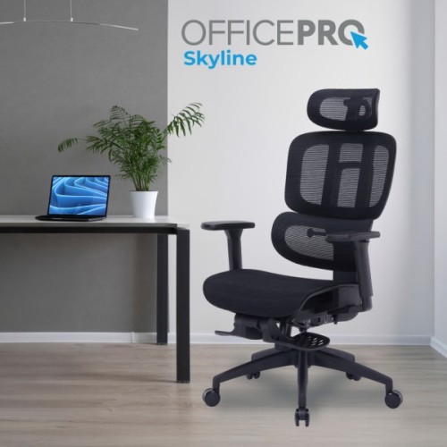 Офісне крісло OfficePro Skyline OC750-B-B-B (OC750-B-B-B)